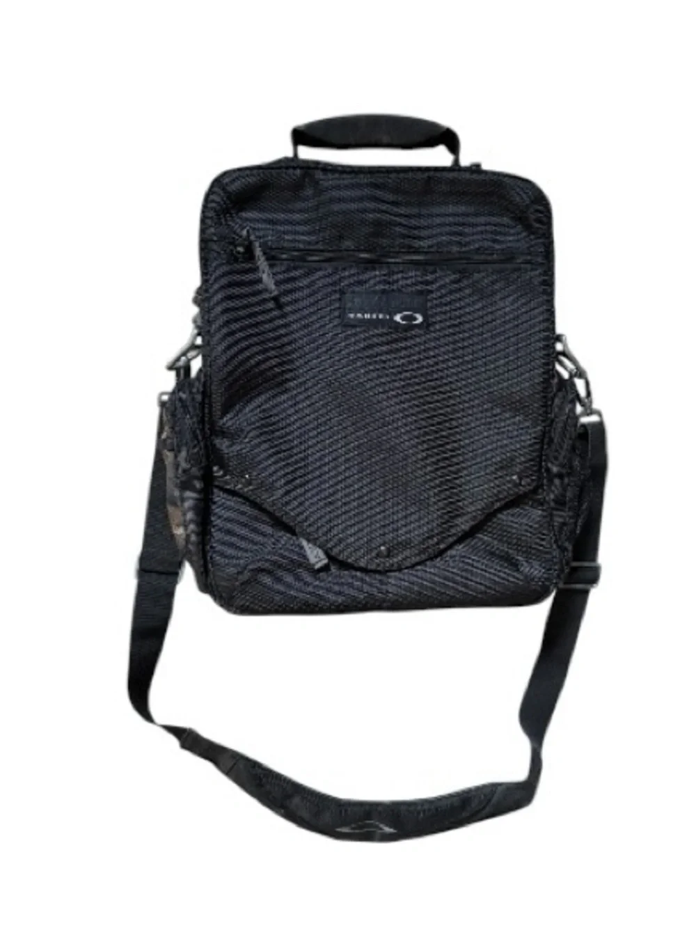 Oakley Tactical Field Gear Camouflage Black Messenger Bag Outdoors Hiking Camp